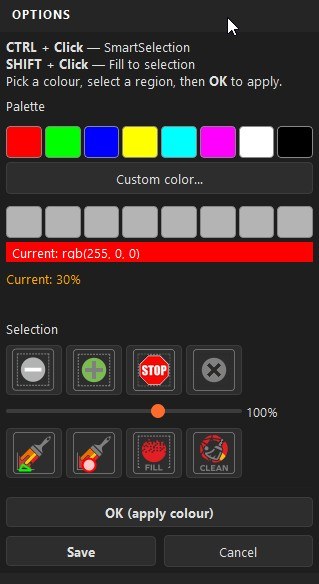 Colorize : sélectionner et appliquer les couleurs