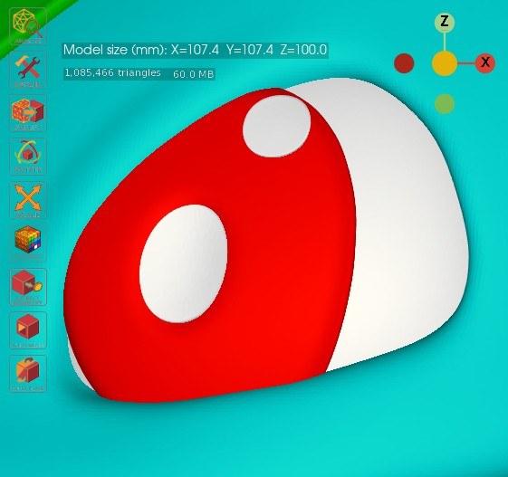 Importer un modèle peint et ajuster ses dimensions